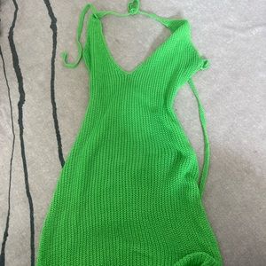 Tiger mist bright green coverup